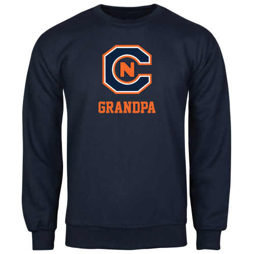  Navy Fleece Crew - Grandpa