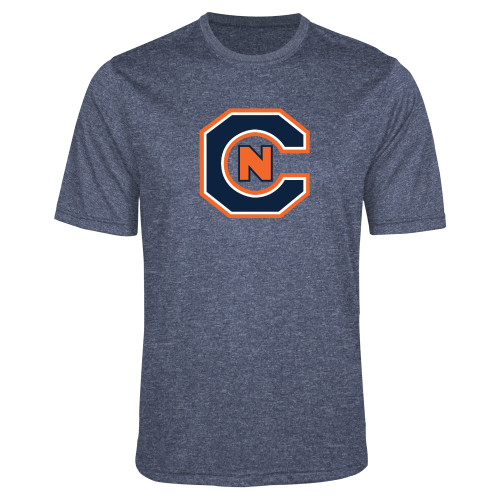  Navy Heather Performance Contender Tee - Official Logo