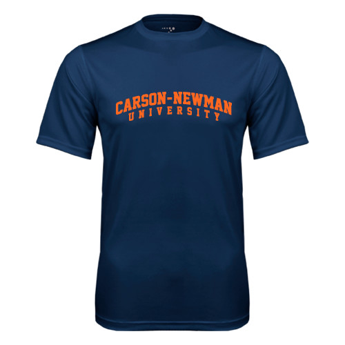  Navy Performance Tee - Arched Carson-Newman University