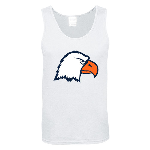  White Tank Top - Eagle Head