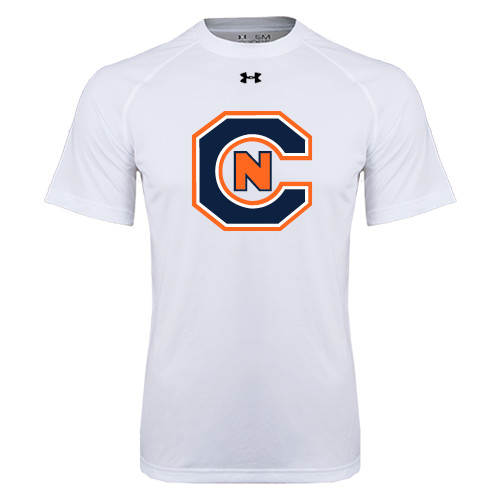  Under Armour White Tech Tee - Official Logo