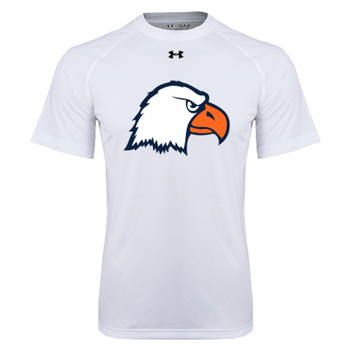  Under Armour White Tech Tee - Eagle Head