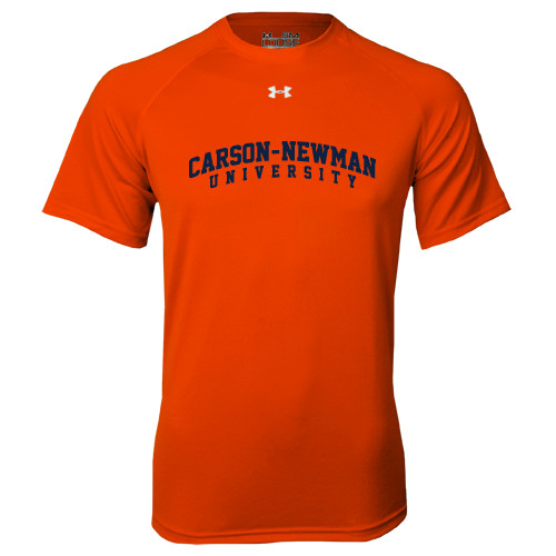 Under Armour Orange Tech Tee - Arched Carson-Newman University
