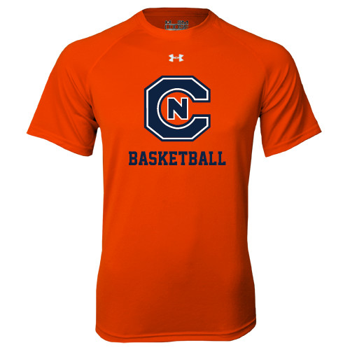  Under Armour Orange Tech Tee - Basketball