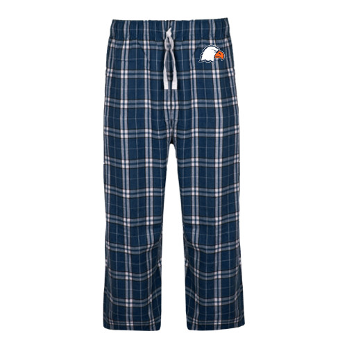  Navy/White Flannel Pajama Pant - Eagle Head