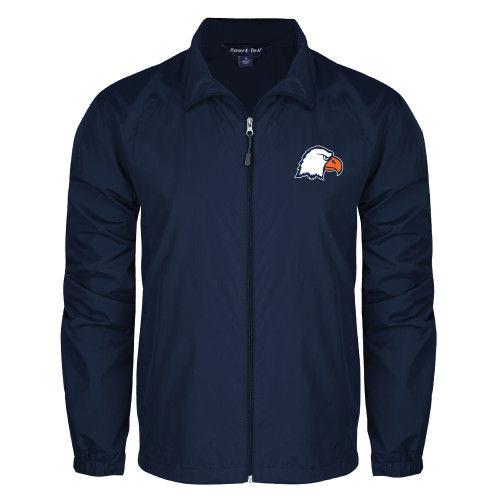  Navy Full Zip Wind Jacket - Eagle Head