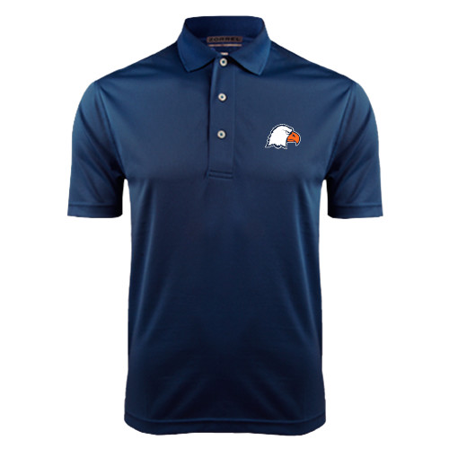  Navy Dry Mesh Polo - Eagle Head