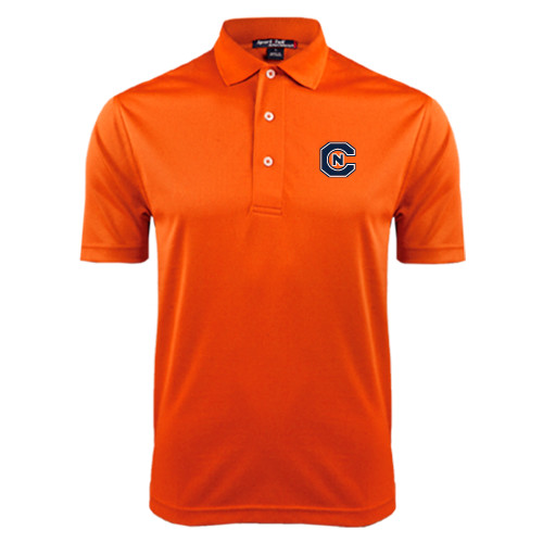  Orange Dry Mesh Polo - Official Logo