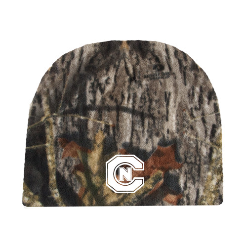  Mossy Oak Camo Fleece Beanie - Official Logo