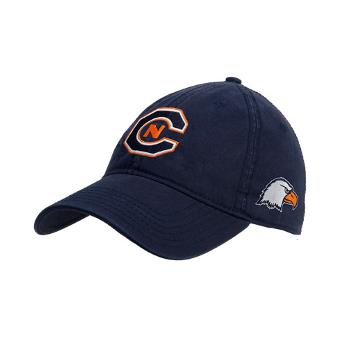  Navy Unstructured Adjustable Low Profile Hat - Official Logo