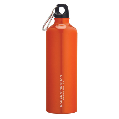  Venture Aluminum Orange Bike Bottle 26oz - Carson-Newman University Engraved