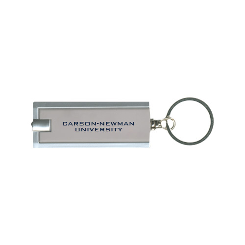  Turbo Silver Flashlight Key Holder - Carson-Newman University