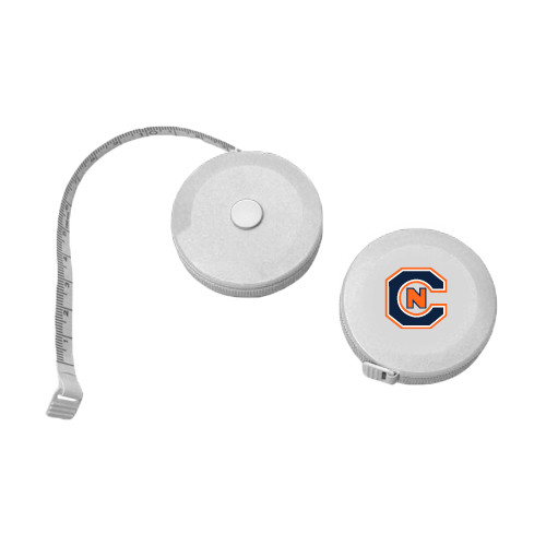 White Round Cloth 60 Inch Tape Measure - Official Logo