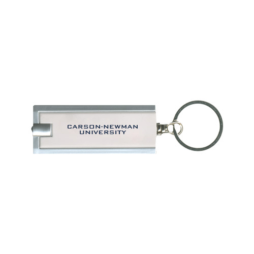  Turbo White Flashlight Key Holder - Carson-Newman University