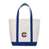 Thumbnail image for  Contender White/Navy Canvas Tote