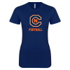 Thumbnail image for  Next Level Womens Navy Boyfriend Tee