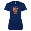 Thumbnail image for  Next Level Womens Navy Boyfriend Tee