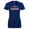Thumbnail image for  Next Level Womens Navy Boyfriend Tee