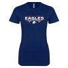 Thumbnail image for  Next Level Womens Navy Boyfriend Tee