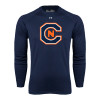 Thumbnail image for  Under Armour Navy Long Sleeve Tech Tee