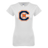 Thumbnail image for  Next Level Womens White Boyfriend Tee
