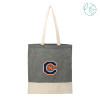 Thumbnail image for  Split Recycled Black Cotton Twill Convention Tote