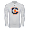 Thumbnail image for  Under Armour White Long Sleeve Tech Tee