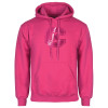Thumbnail image for  Womens Fuchsia Fleece Hoodie