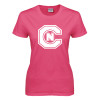 Thumbnail image for  Womens Hot Pink Short Sleeve Tee