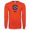 Thumbnail image for  Orange Long Sleeve T-Shirt