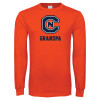 Thumbnail image for  Orange Long Sleeve T-Shirt