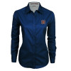 Thumbnail image for  Womens Navy Twill Button Down Long Sleeve 