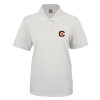 Thumbnail image for  Womens Silk Touch White Pique Polo
