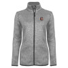 Thumbnail image for  Womens Grey Heather Fleece Jacket
