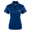 Thumbnail image for  Womens Navy Performance Fine Jacquard Polo