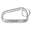 Thumbnail image for  Silver Carabiner with Split Ring