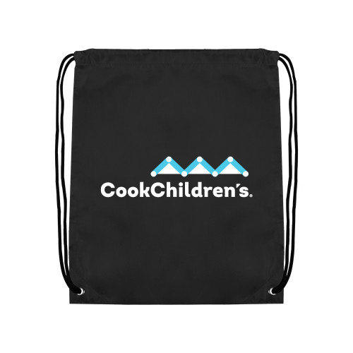Black Drawstring Backpack