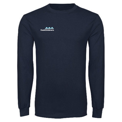 Navy Long Sleeve T Shirt