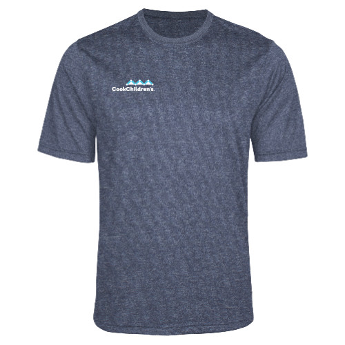 Navy Heather Performance Contender Tee