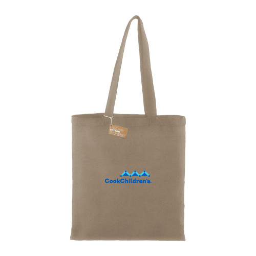 Recycled Cotton Twill Natural Tote
