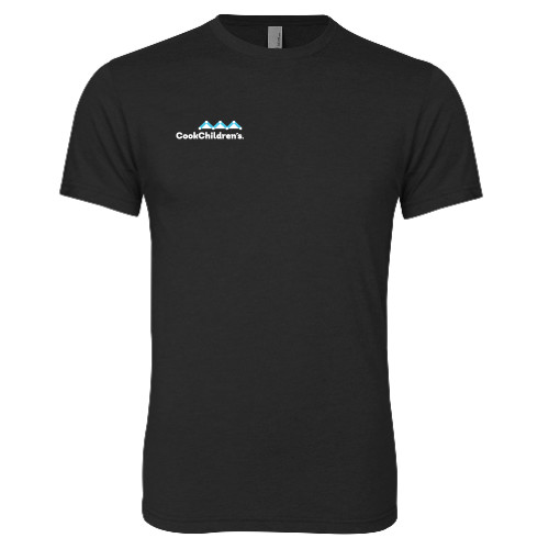 Next Level Black Triblend Tee