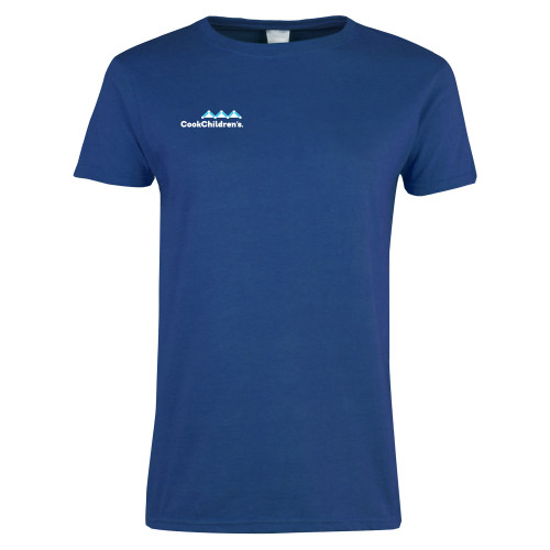 Womens Royal Short Sleeve Tee