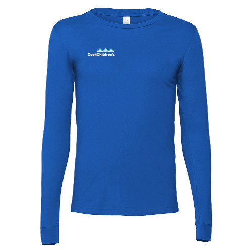 Bella + Canvas Royal Jersey Cotton Long Sleeve T Shirt