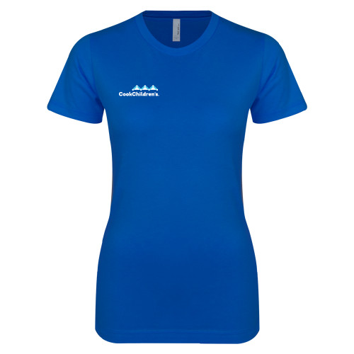 Next Level Womens Royal Boyfriend Tee