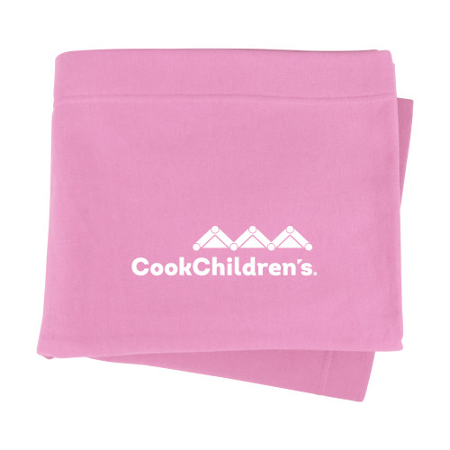 Pink Sweatshirt Blanket
