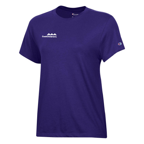 Main Image for Champion Womens Purple Core Short Sleeve Tee
