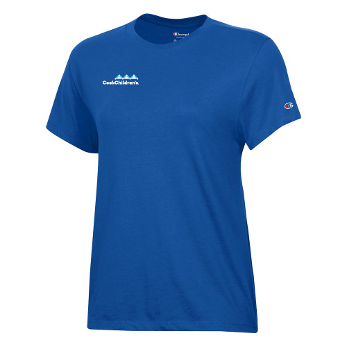 Champion Womens Royal Core Short Sleeve Tee