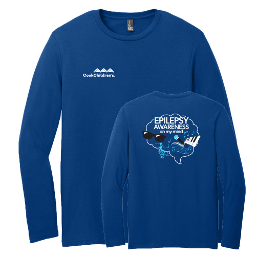Epilepsy Awareness Royal Long Sleeve T Shirt