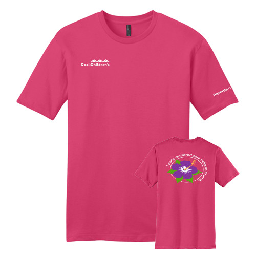 Family Centered Care Flush Pink T-Shirt