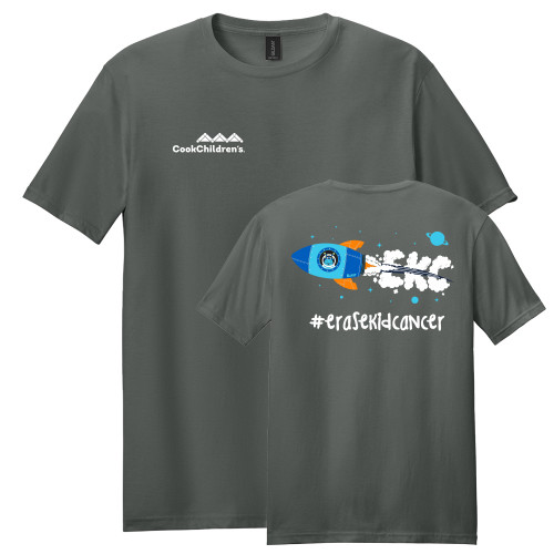 #erasekidcancer Softstyle Charcoal T Shirt